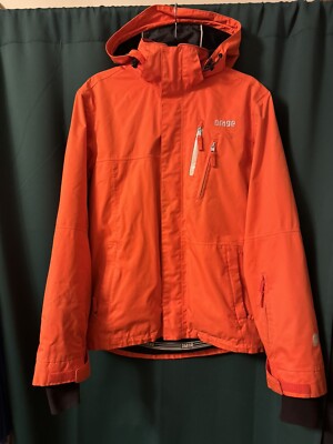 Orage Men's M Prime 10 Ski/Snowboard Jacket - Orange - Detachable