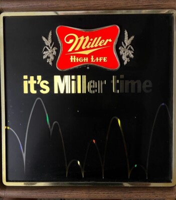 Miller High Life Bouncing Ball motion beer sign replacement reel