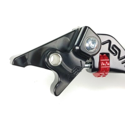 ASV C5 Brake Lever Black Short Kawasaki ZX10R 04-05 ZX9R 00-03 ZX9