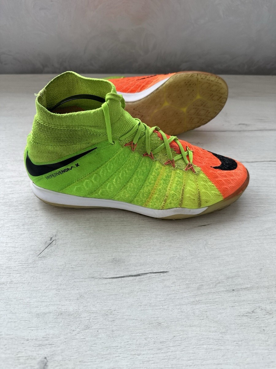 Nike Hypervenomx Proximo II DF Indoor Electric Green Football