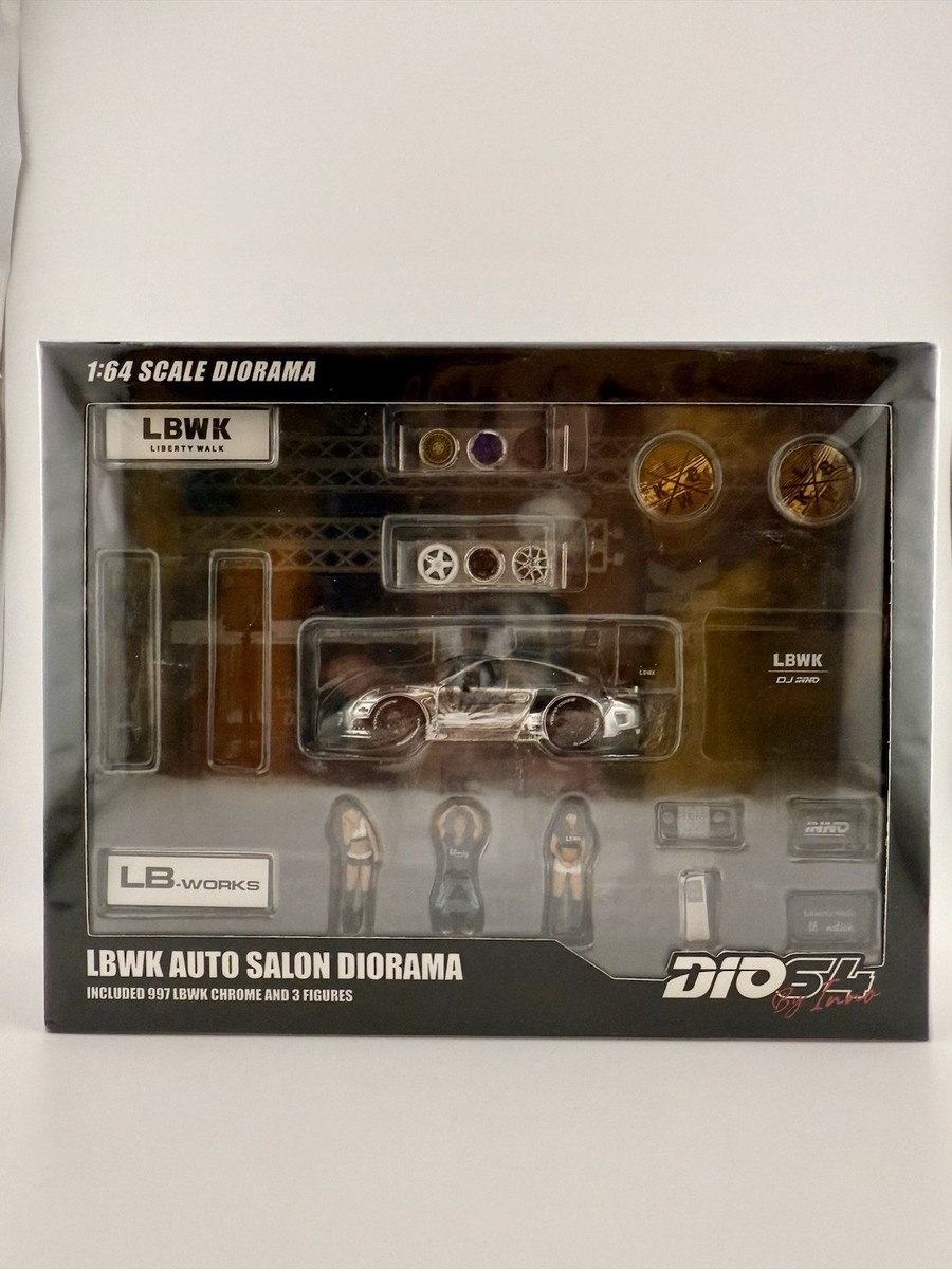 イノモデル 1⁄64リバティーウォーク東京オートサロンジオラマセット
