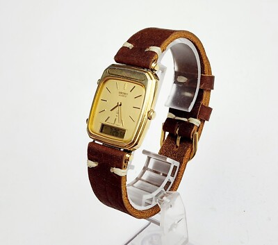 Men's JAPAN Vintage 1981 ANALOG-DIGITAL Watch SEIKO H249-5090