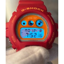 Neon Genesis Evangelion Asuka Watch G-shock Casio Red Eva-02 for