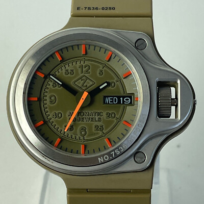 Seiko x Cabane de Zucca Dashboard Automatic Watch 7S36-0250 mens