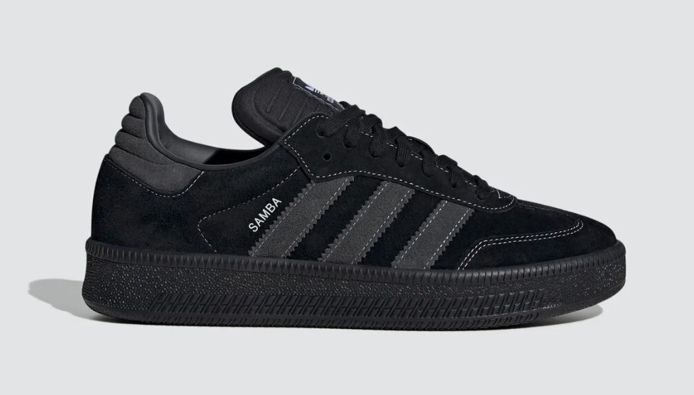 adidas Originals SAMBA XLG OG MEN'S SHOES IH2219 BLACK | eBay
