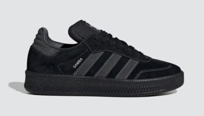 adidas Originals SAMBA XLG OG MEN'S SHOES IH2219 BLACK | eBay