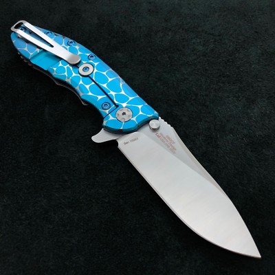 Zero Tolerance 0562CF Flipper Rick Hinderer Pln Edge Pool Bottom