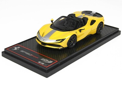 BBR Ferrari SF90 Spider Pack Fiorano Giallo Modena Yellow 1:43 LE