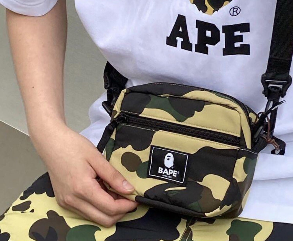 BAPE Cordura 1st Camo Mini Shoulder Bag (free fast shipping) | eBay