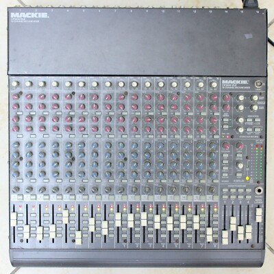 Mackie CR1604-VLZ 16 Channel Compact 4-Bus Mixer 1604-VLZ Tested