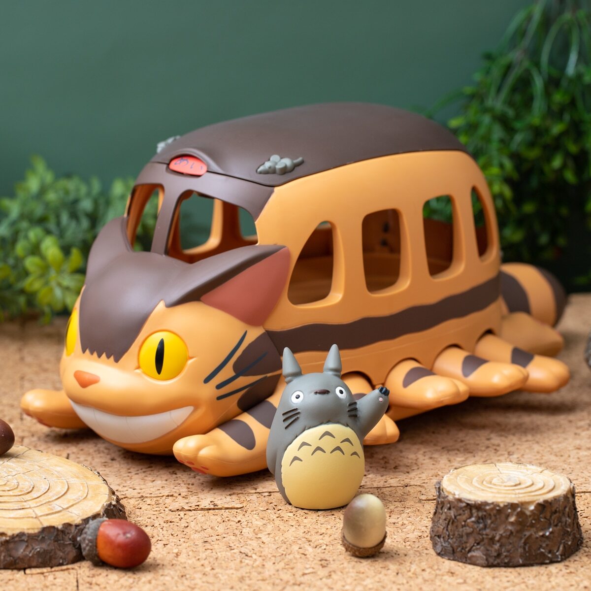 My Neighbor Totoro Go! Cat Bus Nekobus Figure Studio Ghibli Japan