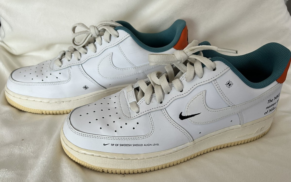 NIKE AIR FORCE 1 LE '07 White Sneakers DM0970-111 - Starfish Size
