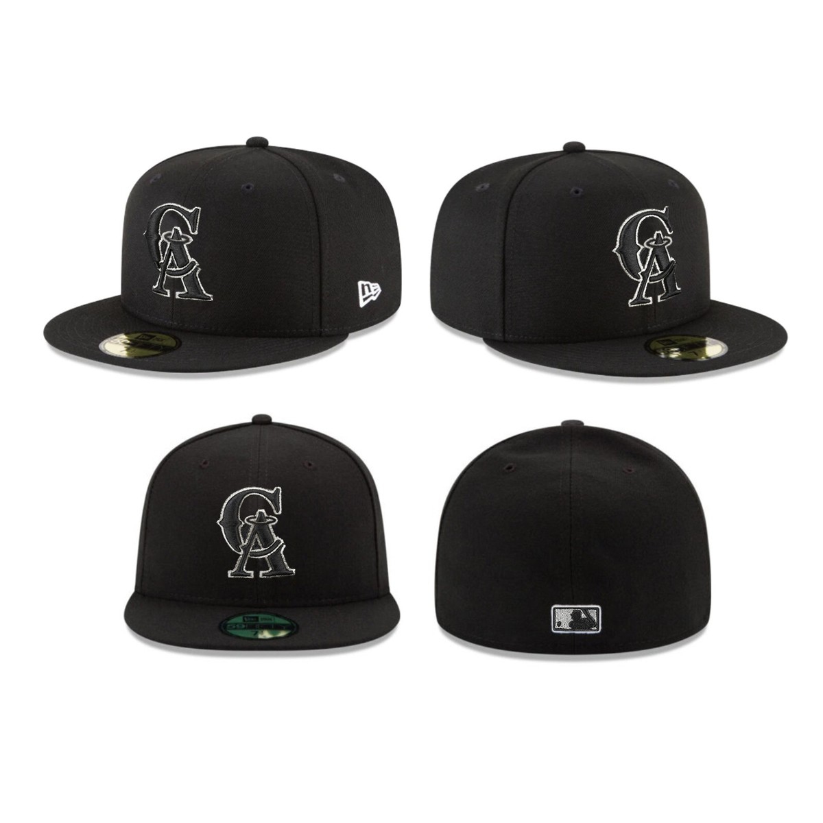 California Angels MLB Authentic New Era Cooperstown 59FIFTY Fitted