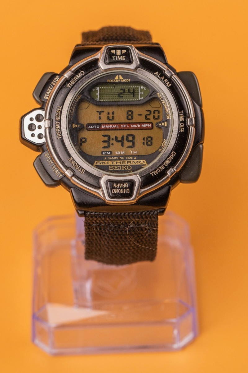 SEIKO SKI THERMO セイコースキーサーモウォッチ SEIKO - SEIKO SKI