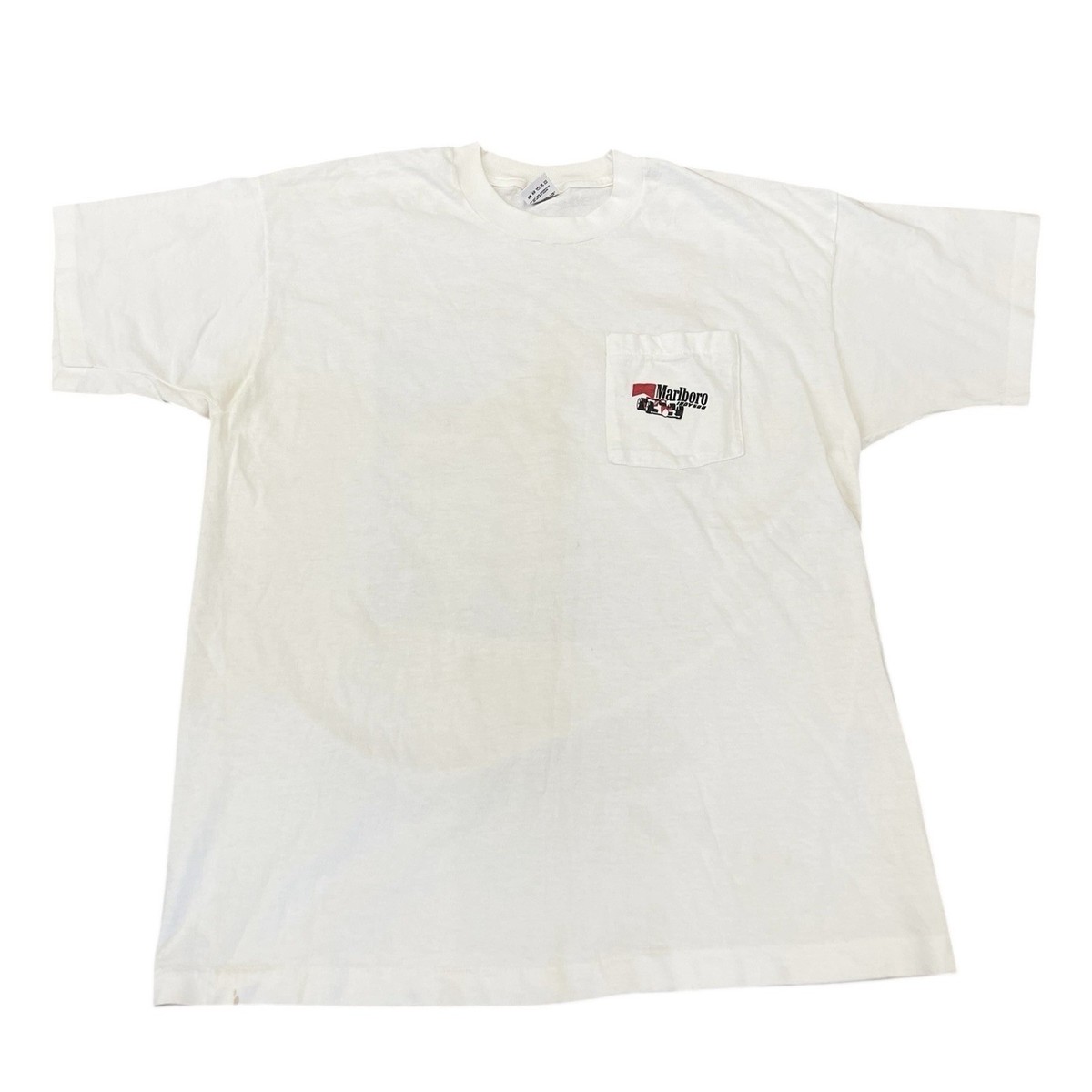 Vintage Marlboro Cigarettes Racing 1992 Pocket T-shirt | eBay