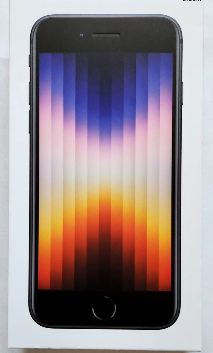 Apple iPhone SE3,64GB Midnight (Straight Talk Wireless Prepaid