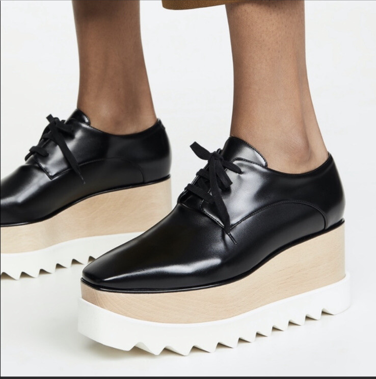 Stella McCartney Elyse Platform Oxford Black | eBay
