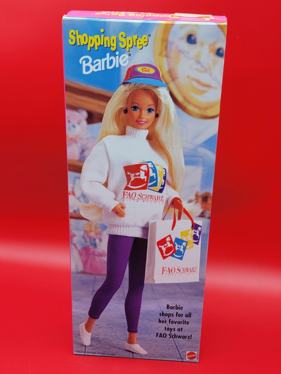 FAO SCHWARZ SHOPPING SPREE BARBIE MATTEL #12749 NRFB | eBay
