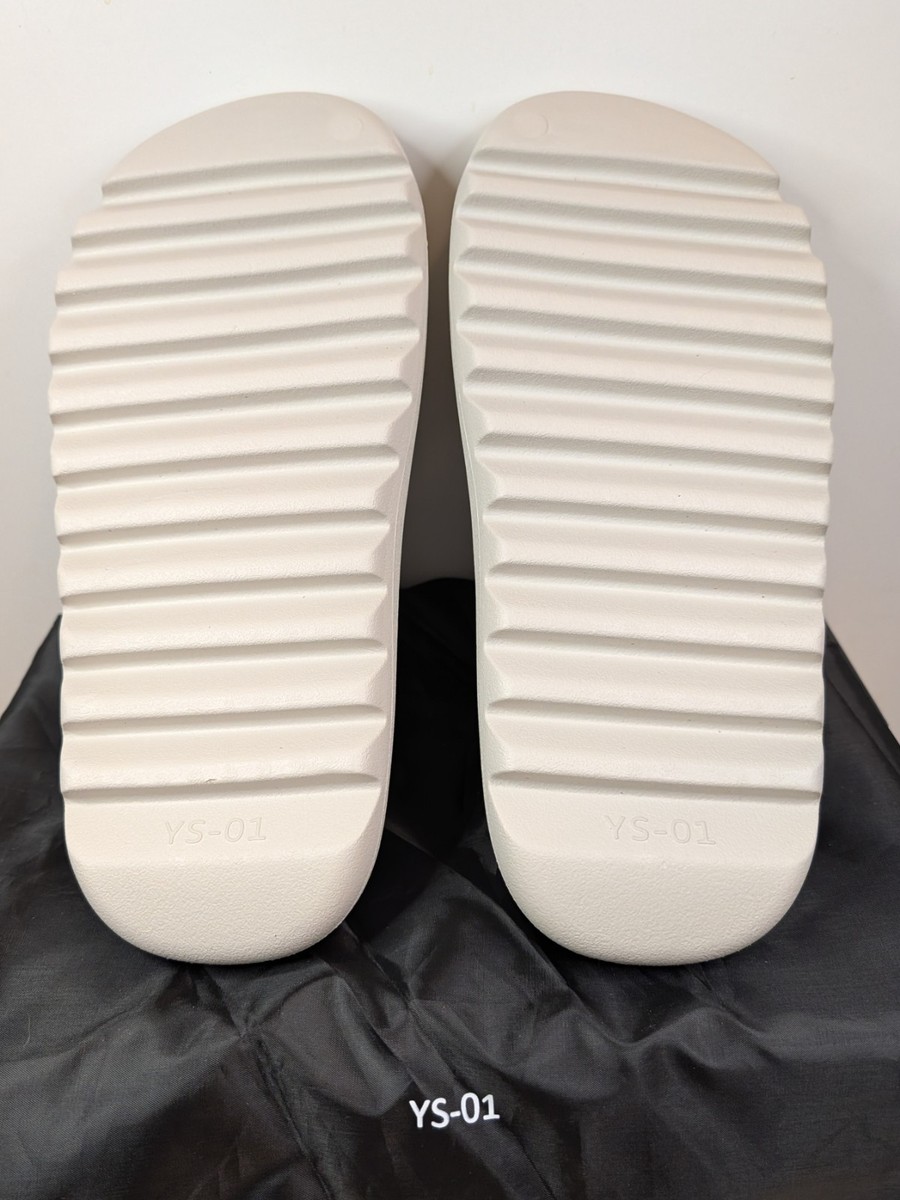 Yeezy Slide YS-01 Cream Men's Sz 9 100% Authentic With Drawstring
