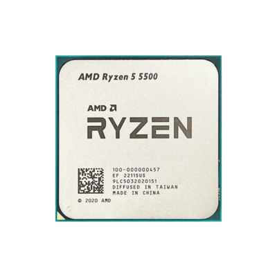 AMD Ryzen 5 5500 6 Core AM4 CPU Twelve-Thread 3.6GHz Processor 65W