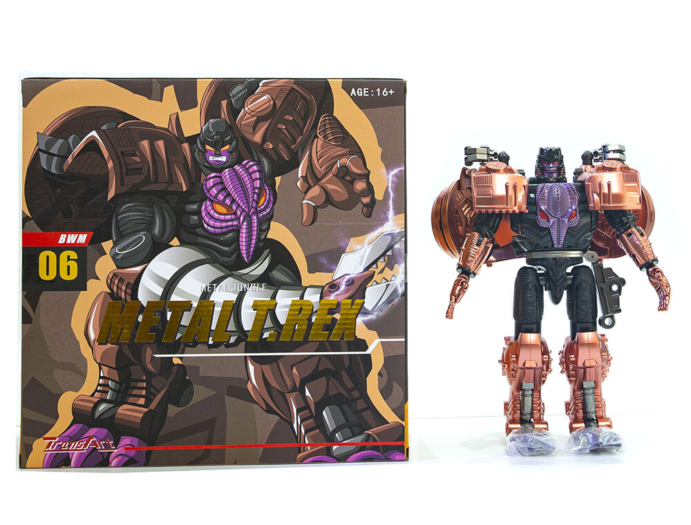 New Transform toy TransArt TA BWM-06 Tyrannosaurus REX METAL