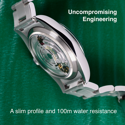 Slim Sapphire Caseback for 36 Rolex Oyster Perpetual, Explorer I