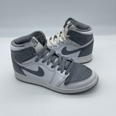 Nike 575441-037 Air Jordan 1 Retro High OG Stealth GS Size 6.5Y