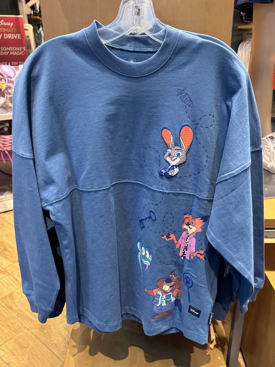 Disney Parks Zootopia 2 Adult Spirit Jersey NWT Judy Hopps Nick