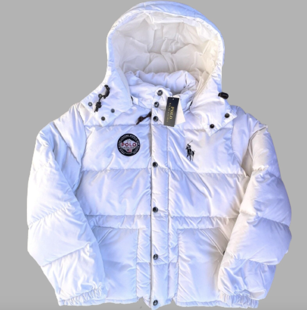 $399 NWT Men's Polo Ralph Lauren Alpine Racing Duck Down Hooded