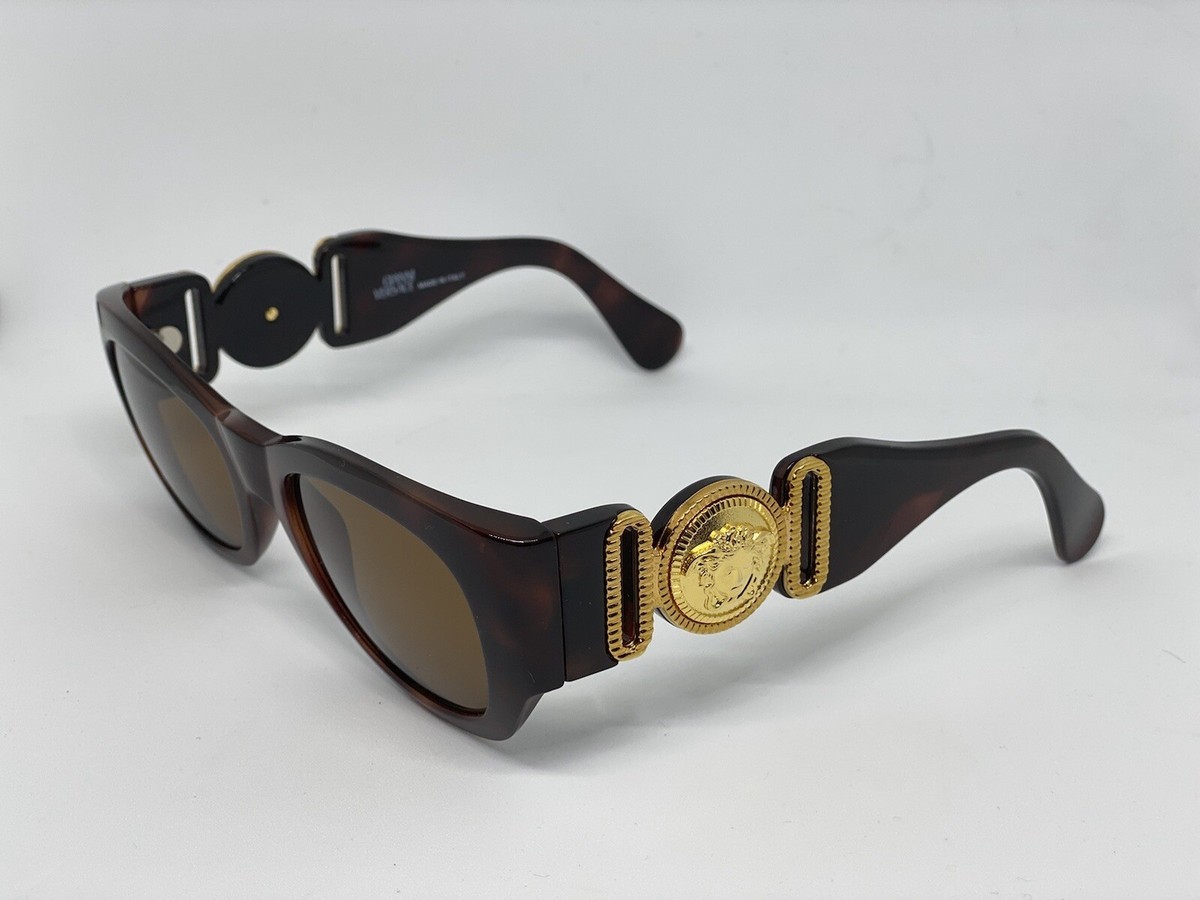 Rare 1980s Vintage Gianni VERSACE Sunglasses MOD413/A COL.900