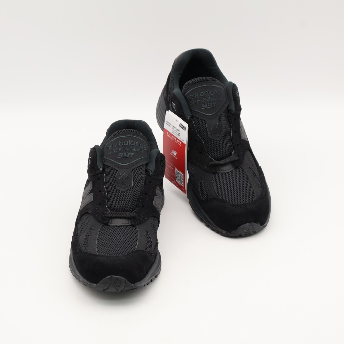 U991KK2 New Balance 991V2 Triple Black (Men's) | eBay