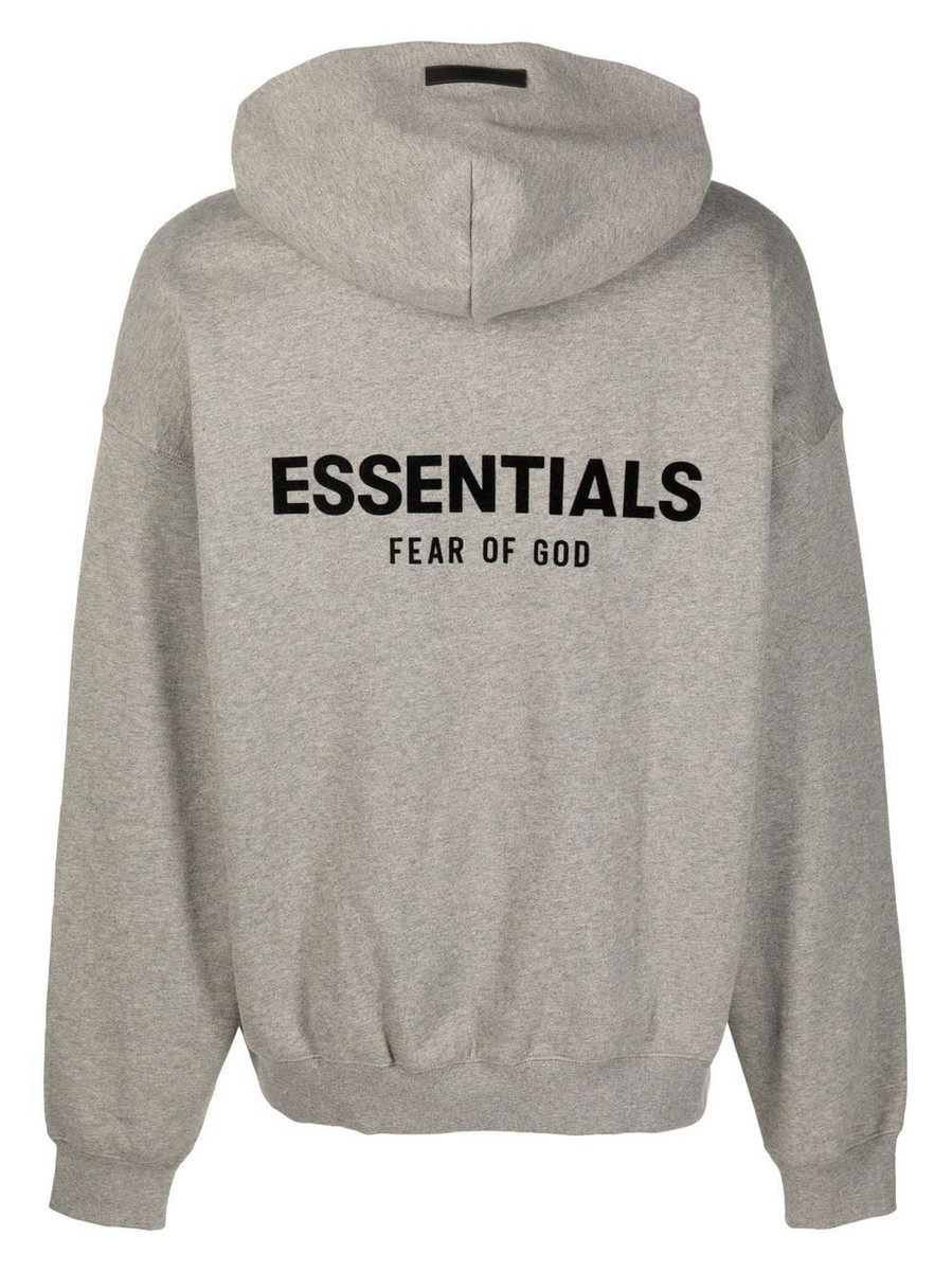Fear of God Essentials Hoodie 'Dark Oatmeal'-192BT212113F | eBay