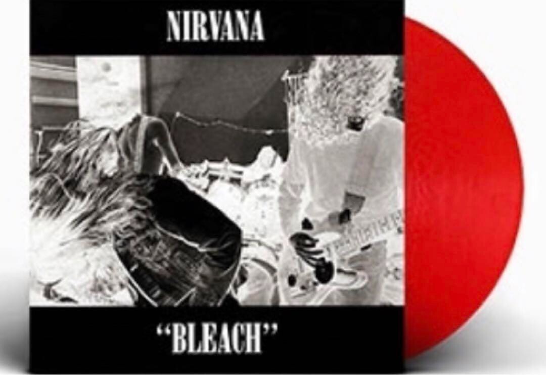 Nirvana / Bleach RED Vinyl 2023 RSD Limited Edition LP OBI Sub Pop