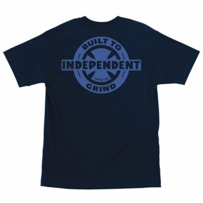 Independent Trucks BTG RING POCKET Skateboard T Shirt NAVY | eBay