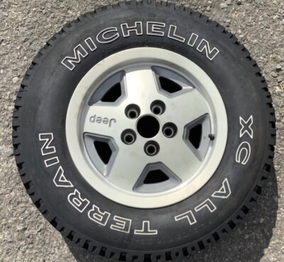 87-96 Jeep Cherokee spare wheel & tire Michelin XC All Terrain 215