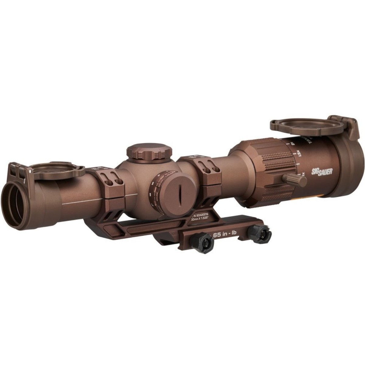 SIG SAUER TANGO-MSR LPVO 1-6x24 30mm SFPCoyote Tan Riflescope