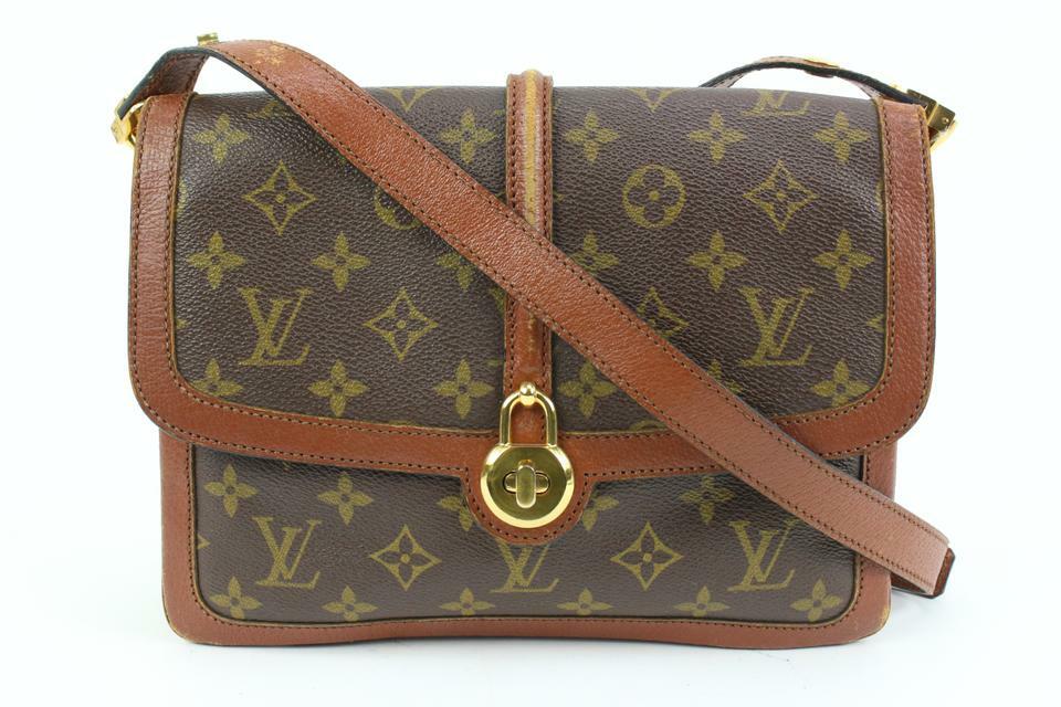 Louis Vuitton 1970's Monogram Sac Vendome Shoulder Bag 7lz419s | eBay