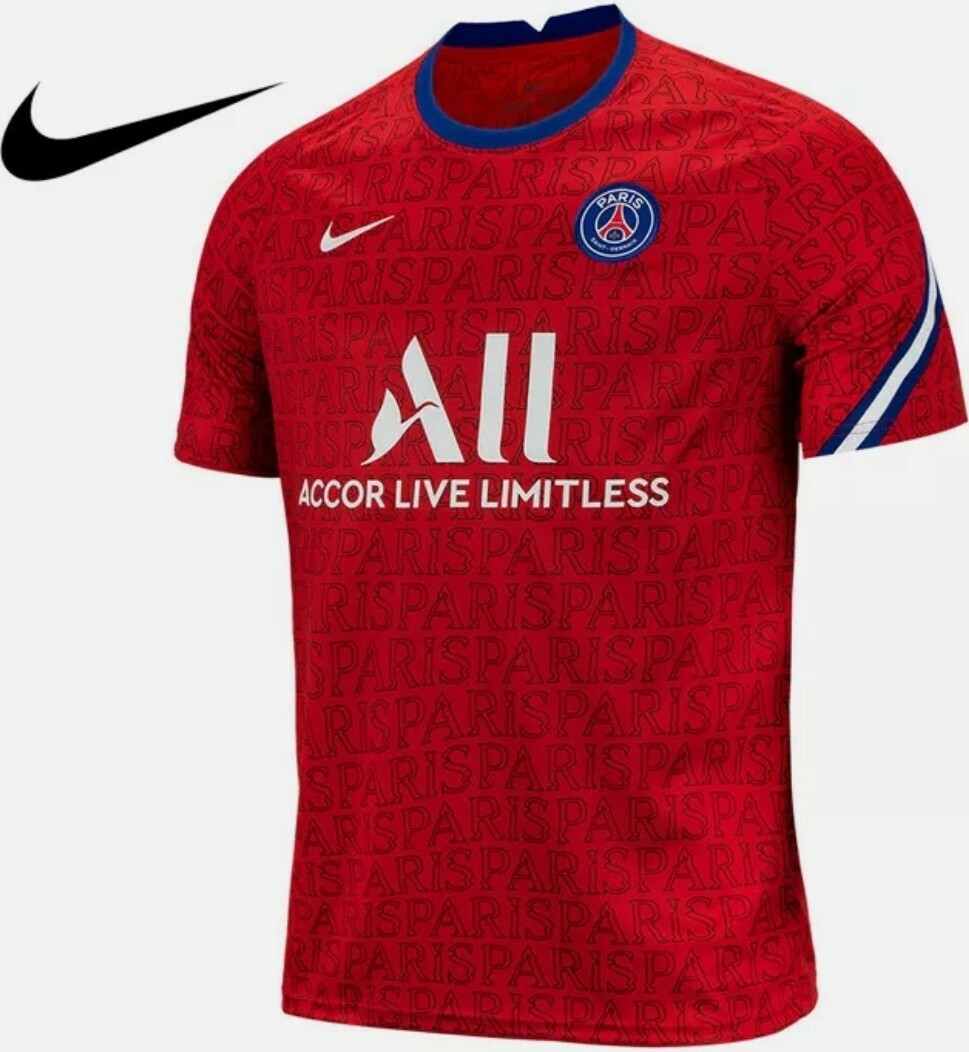 Nike PSG Paris Saint Germain 20-21 Breed Free Match Jersey SZ