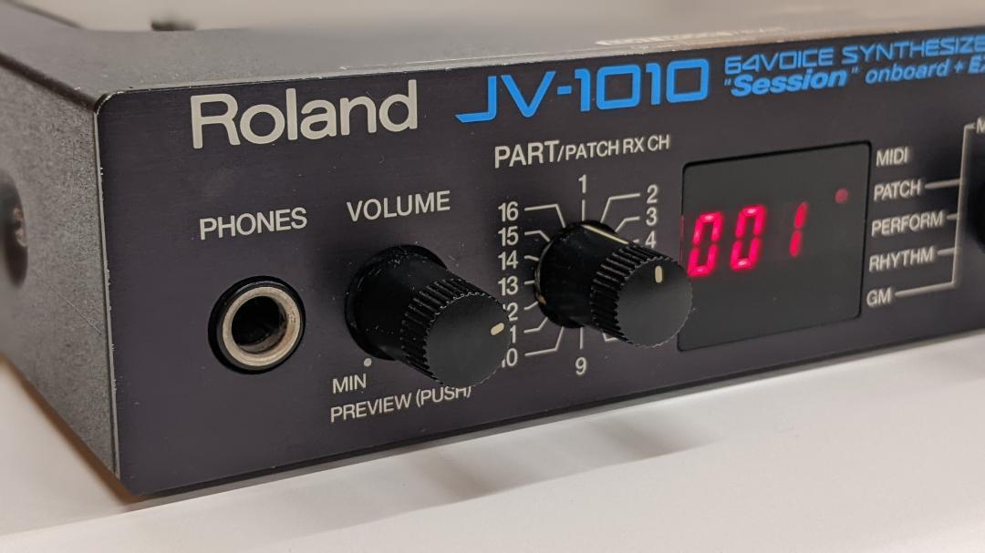 Roland JV-1010 音源モジュール ローランド