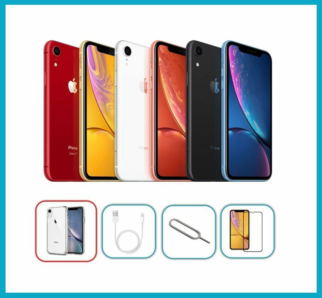 Apple iPhone XR - 64GB 128GB 256GB - Unlocked - Various Colours