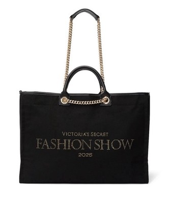VICTORIA'S SECRET FASHION SHOW 2025 BACKSTAGE DOUBLE HANDLE TOTE
