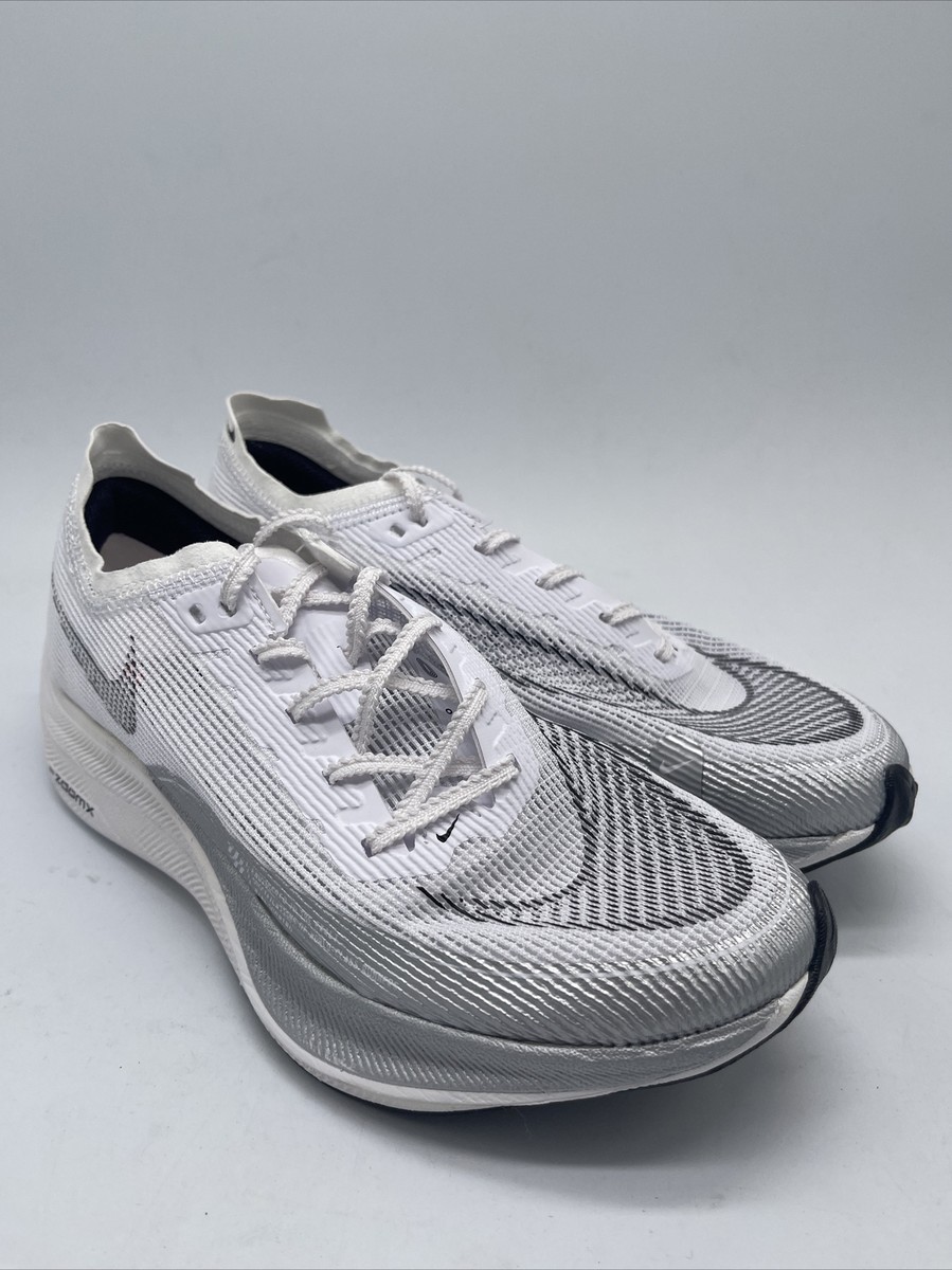 Nike ZoomX Vaporfly NEXT% 2 White Metallic Silver CU4111-100 Men's
