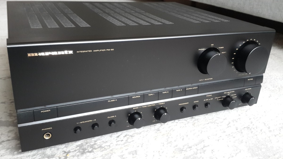 Marantz PM-80 Stereo Integrated Amplifier Class 