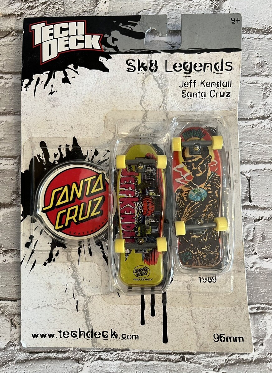 Tech Deck Sk8 Legends Santa Cruz Skateboard Fingerboard NOS