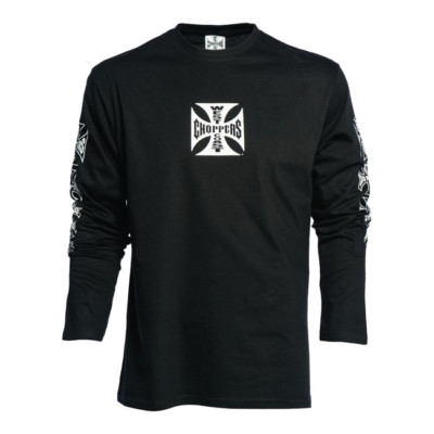 WEST COAST CHOPPERS OG CROSS LONG SLEEVE BLACK **BRAND NEW** | eBay