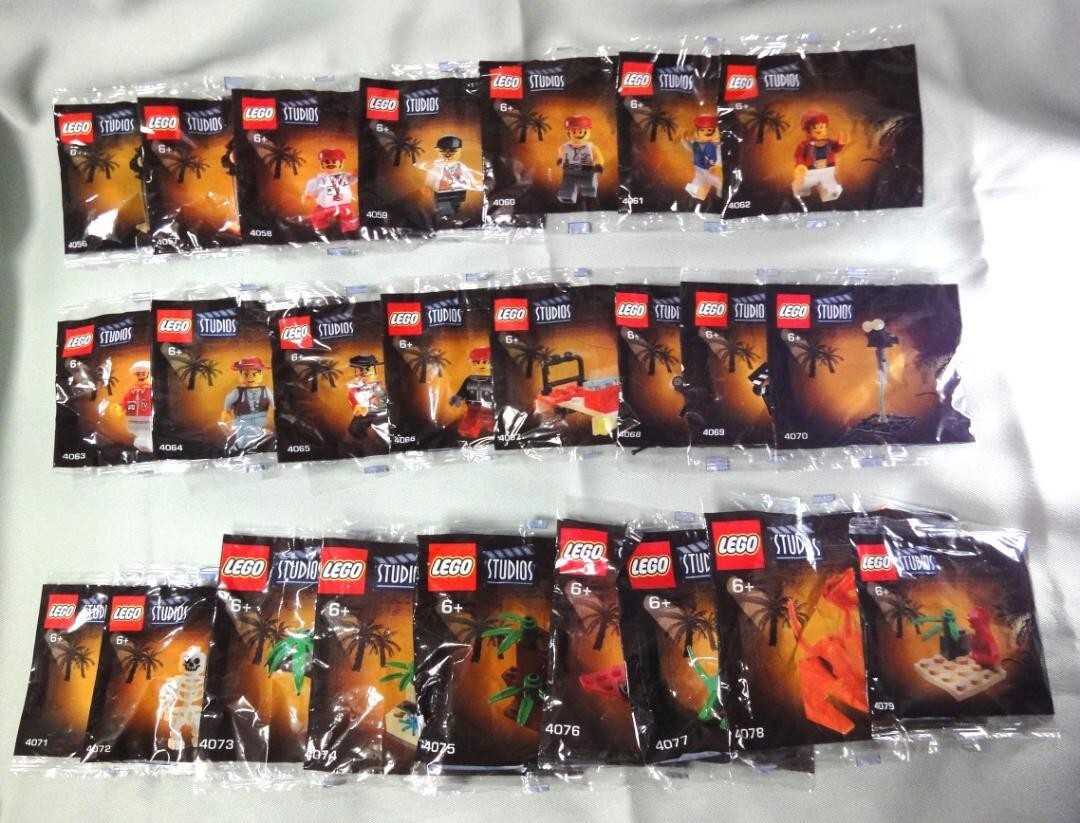 New LEGO Studios Japan Coca-Cola Promotional Complete 24 Set F/S