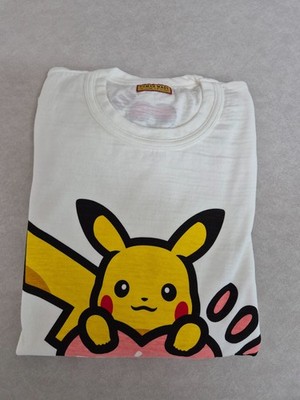 Human Made x Pokemon Graphic T-Shirt White Coral Pink - Seoul