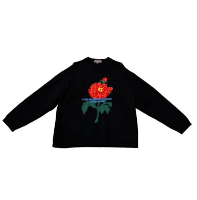 Supreme Yohji Yamamoto Sweater FW20 Black Size XL (Shrunk) Fits M