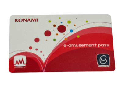 Konami E-Amusement Pass - Amusement IC Card - Arcade Game Card, e