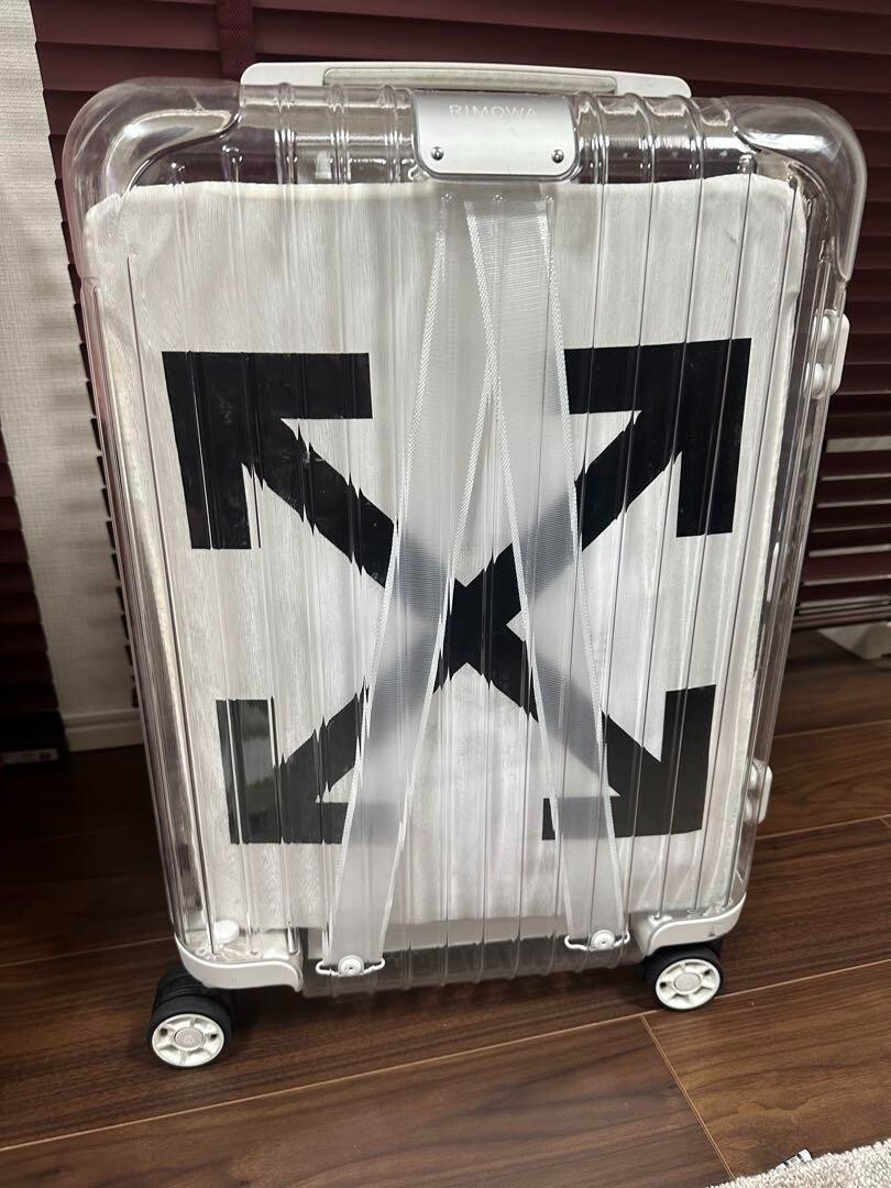 Rimowa Virgil Abloh Off-White Essential Cabin 36L Carry Case 4